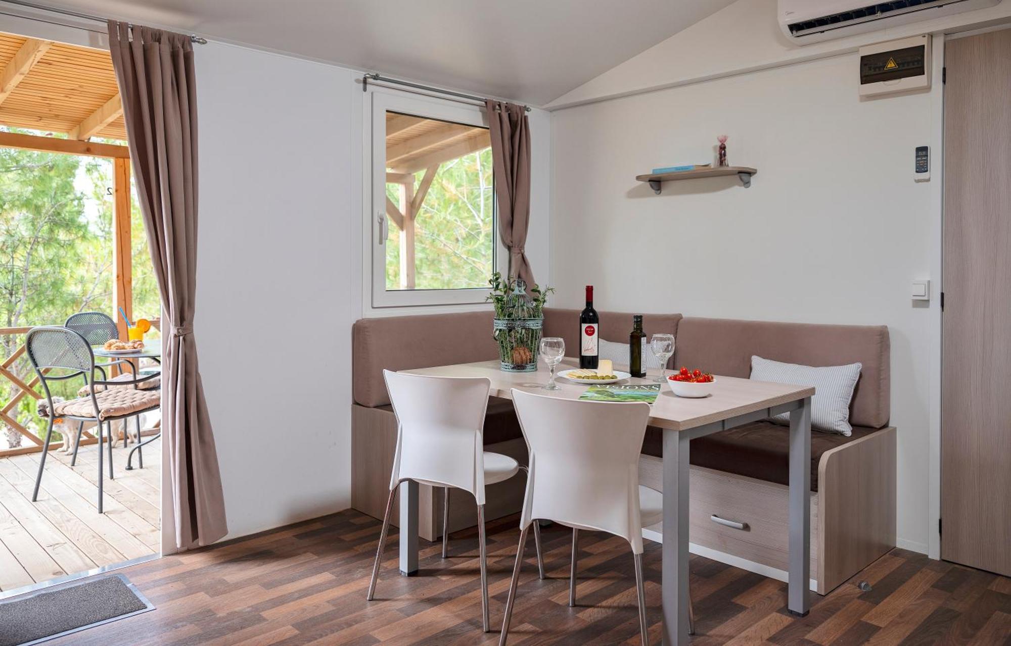 Mobile Homes Camp Perna - Adriatic Kampovi โอเรบิก ภายนอก รูปภาพ