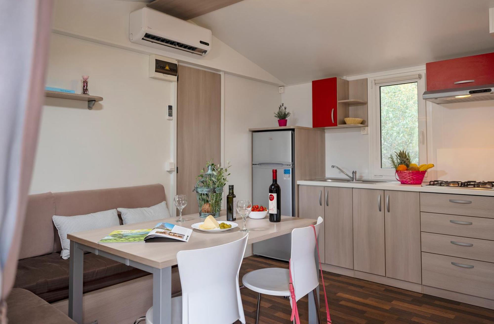 Mobile Homes Camp Perna - Adriatic Kampovi โอเรบิก ภายนอก รูปภาพ