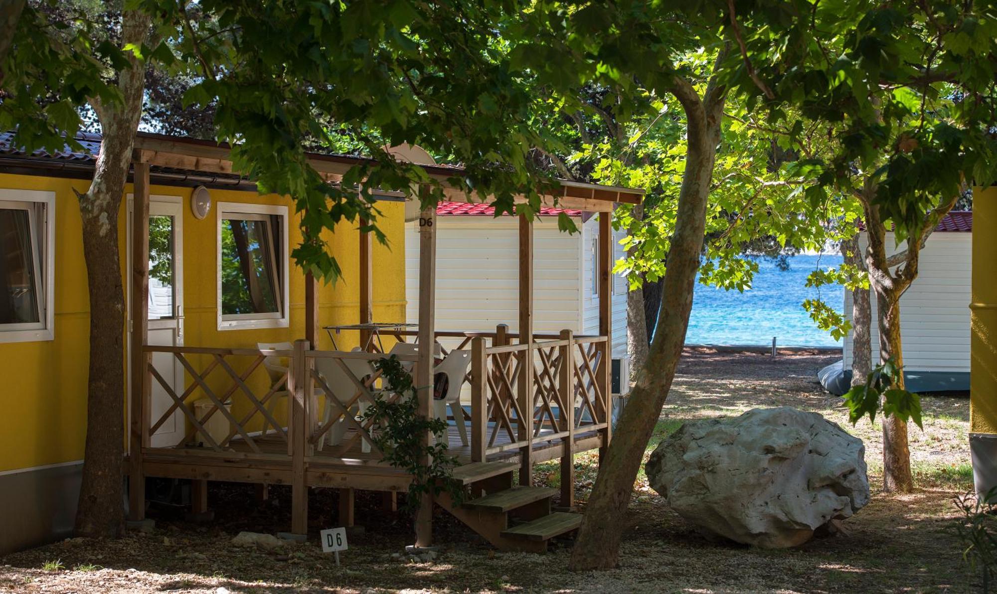 Mobile Homes Camp Perna - Adriatic Kampovi โอเรบิก ภายนอก รูปภาพ