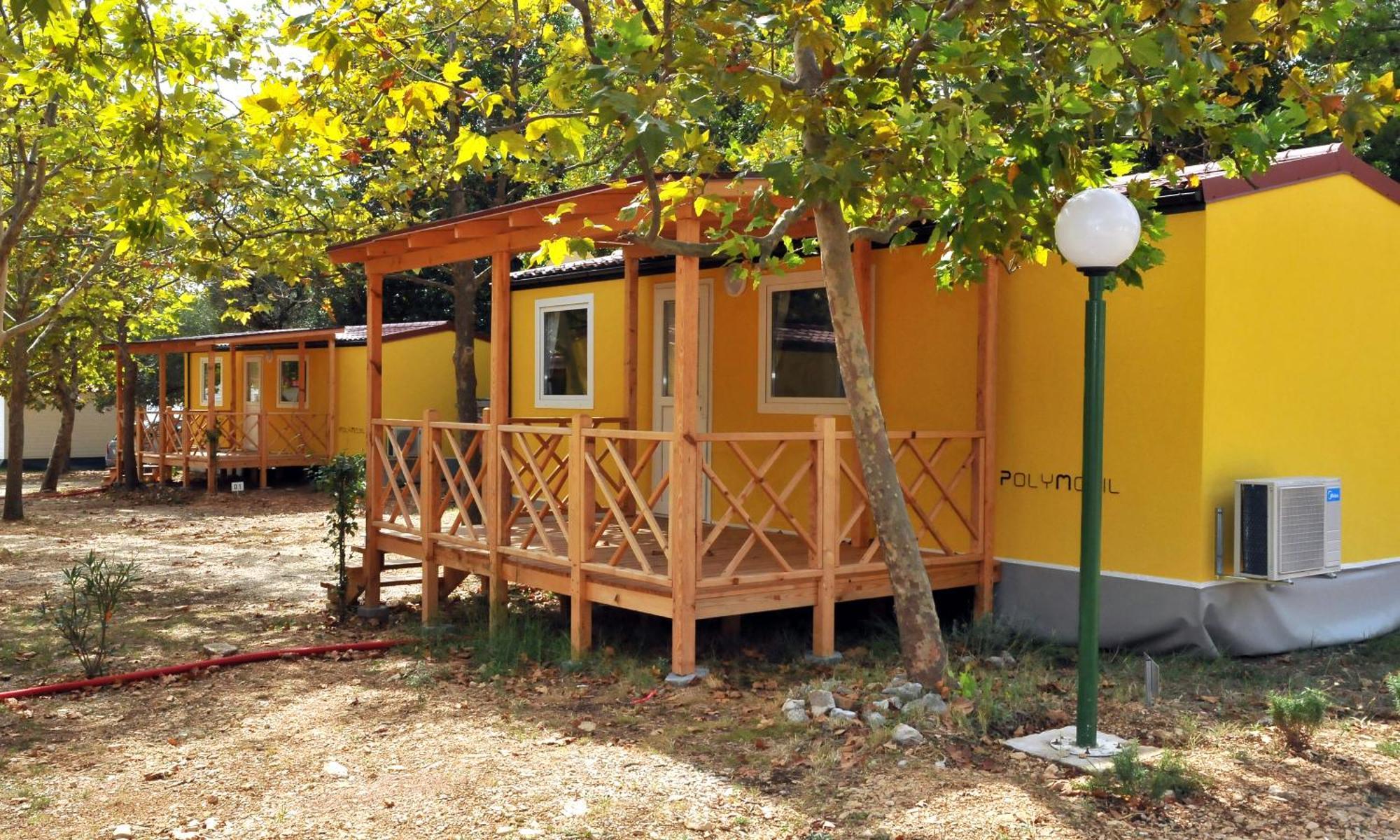 Mobile Homes Camp Perna - Adriatic Kampovi โอเรบิก ภายนอก รูปภาพ