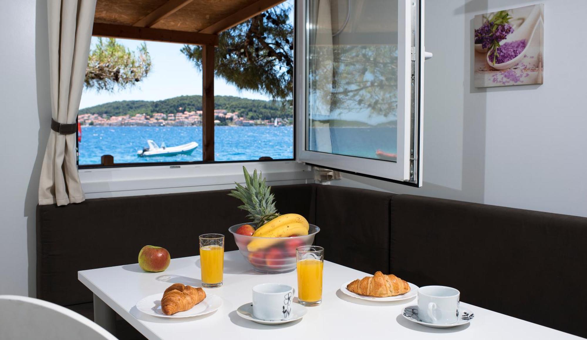 Mobile Homes Camp Perna - Adriatic Kampovi โอเรบิก ภายนอก รูปภาพ