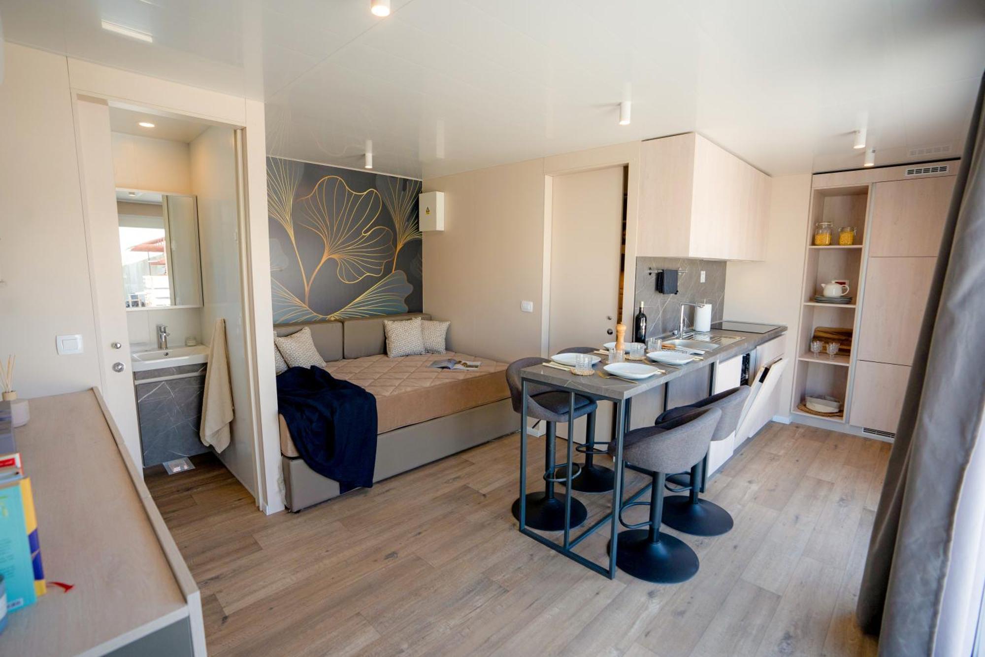 Mobile Homes Camp Perna - Adriatic Kampovi โอเรบิก ภายนอก รูปภาพ