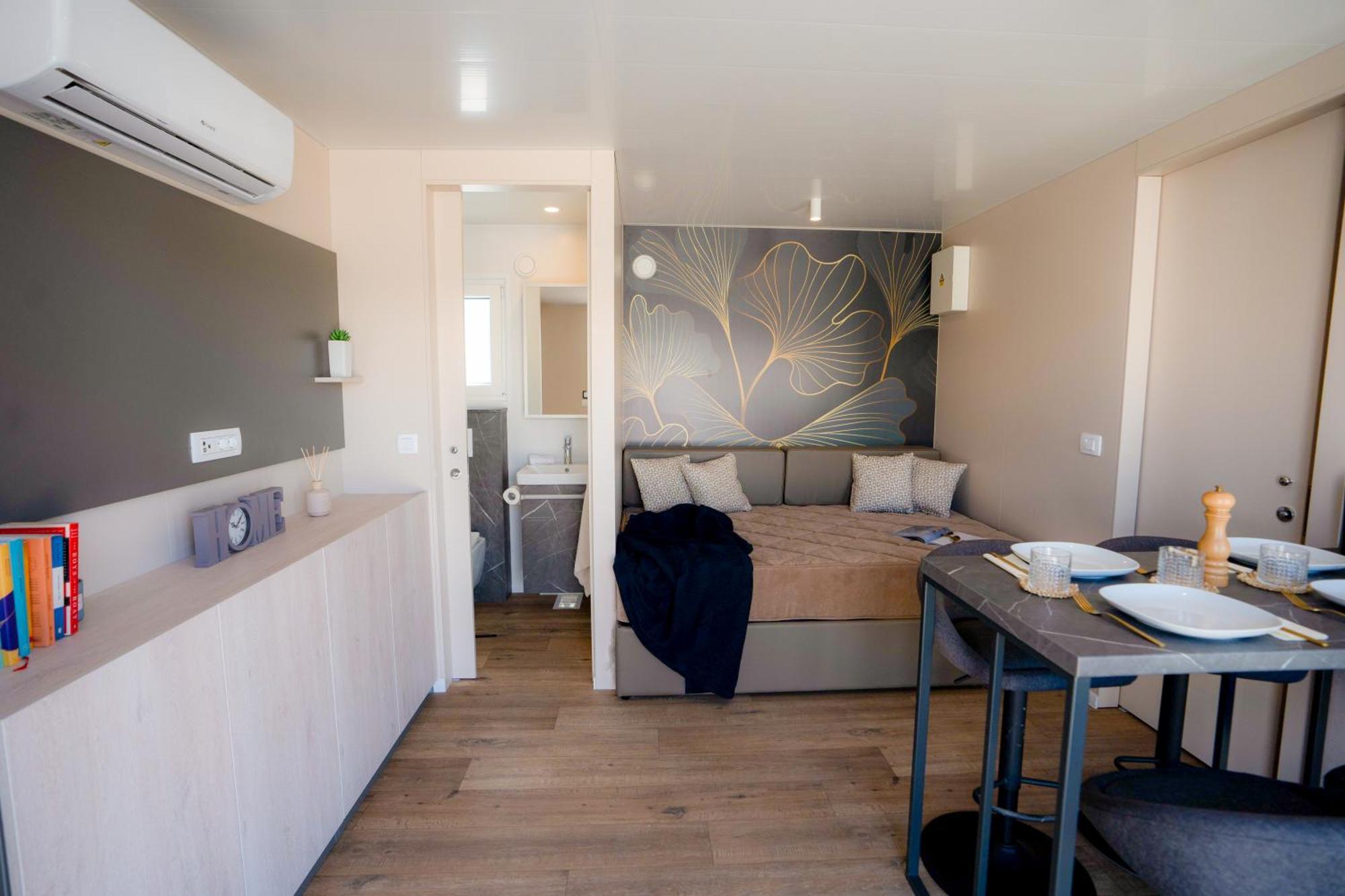 Mobile Homes Camp Perna - Adriatic Kampovi โอเรบิก ภายนอก รูปภาพ