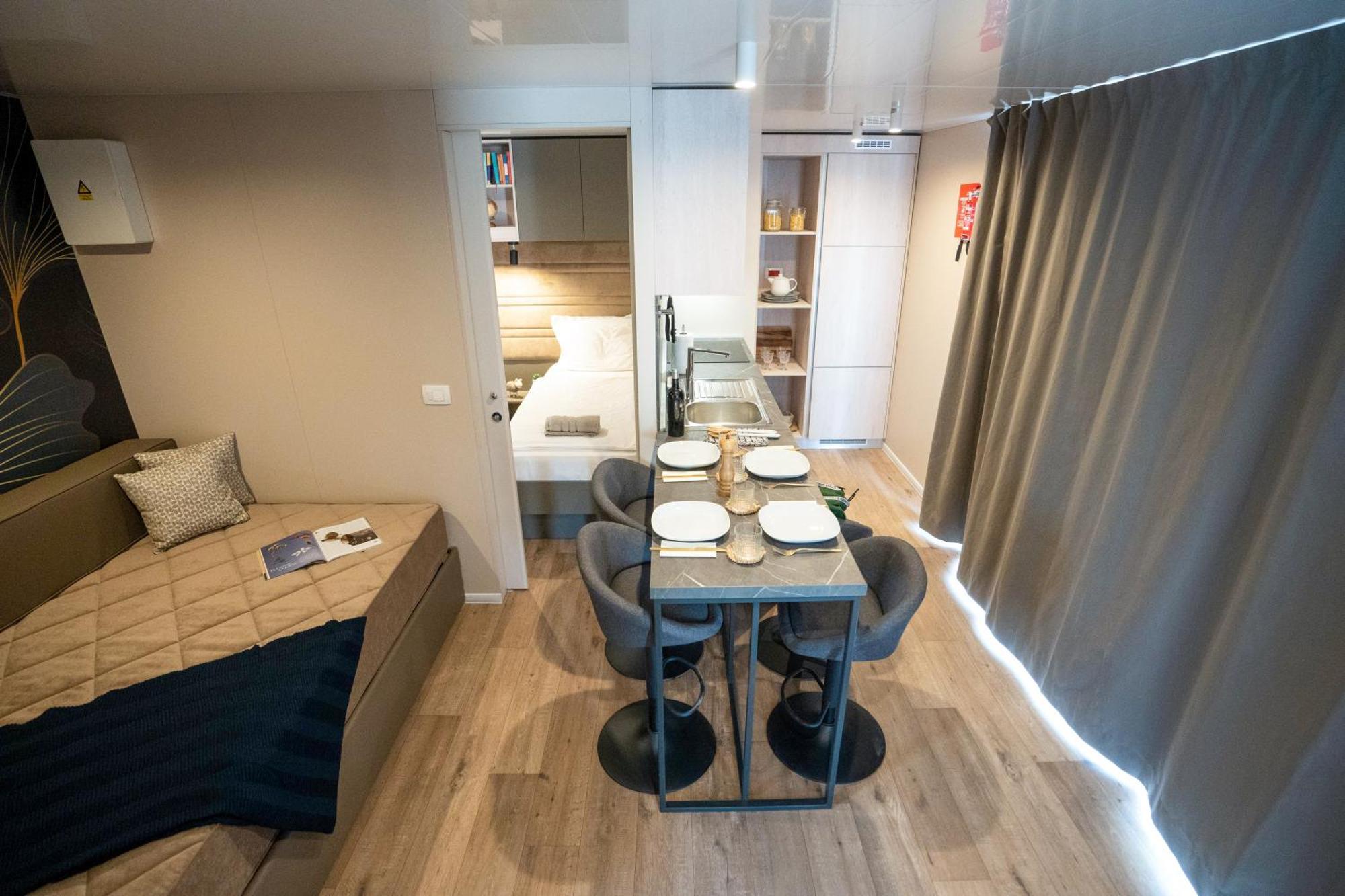 Mobile Homes Camp Perna - Adriatic Kampovi โอเรบิก ภายนอก รูปภาพ