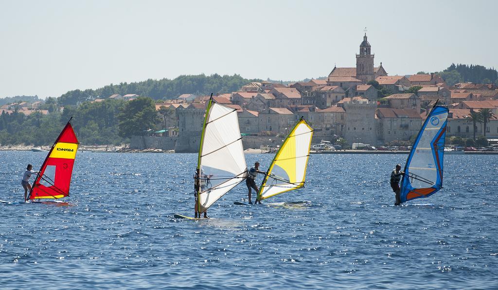 Mobile Homes Camp Perna - Adriatic Kampovi โอเรบิก ภายนอก รูปภาพ